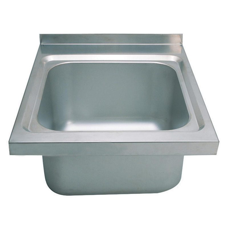 Ванна моєчна штампована 1ВМШ 600*600,h250 мм, ресторанна модель